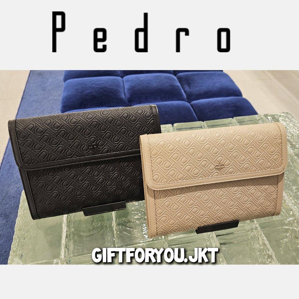 Pedro Clutch Kulit Tas Pria Pedro Man Clutch Leather Original Cowok Laki Laki