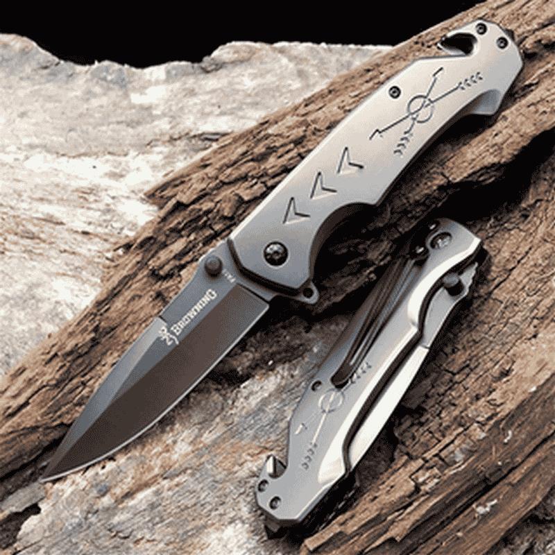 Pisau Saku Lipat Pisau Survival Stainless Stell Pisau Outdoor Pisau Venturis Outdoor