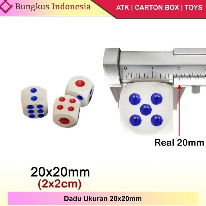 Promo Dadu / Dice Ukuran 20X20Mm Cod