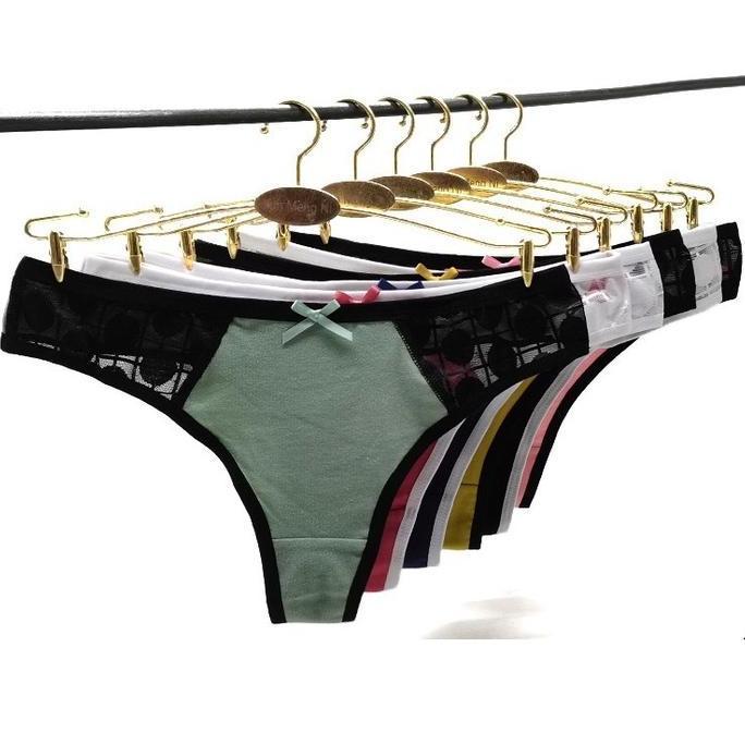 CELANA DALAM WANITA - CD / THONG WANITA SEXY PREMIUM IMPORT BAHAN 95 % KATUN RENDA PINGGANG LUCU 874