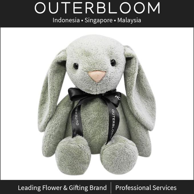 Bear- Boneka Kelinci - Outerbloom Cuddlemate Beanie Bunny