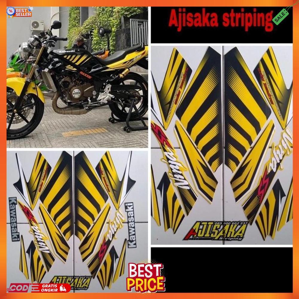 Stiker Ninja Ss 2013 Kuning / Striping Ninja Ss 2013 Kuning / Striping Stiker Lis Les Kawasaki Ninja