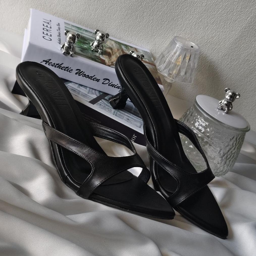PREMIUM HEELS SAHLA UPPER HEELS 5CM BIG SIZE 35 -42