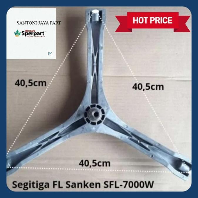 SPIDER DRUM SEGITIGA DRUM SFL-7000W SFL6600E MESIN CUCI SANKEN PINTU DEPAN HS27