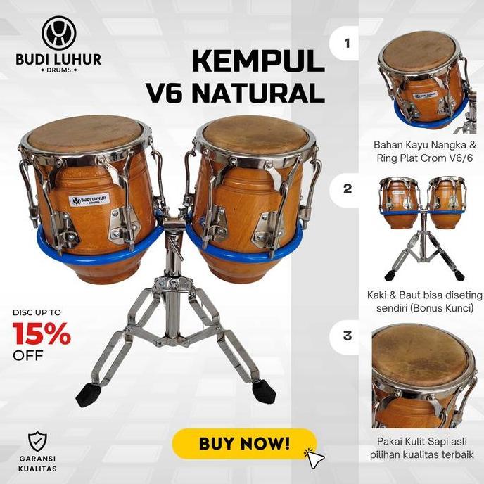 Kendang Kempul Dangdut Koplo Fullset Kayu Nangka Gendang Ketipung Karaoke Plak Tung Cimplung Profesi