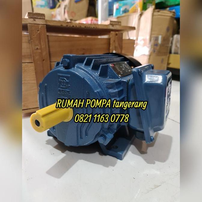 BEBAS ONGKIR - Dinamo electro motor MINDONG 2hp 3phase 1400rpm