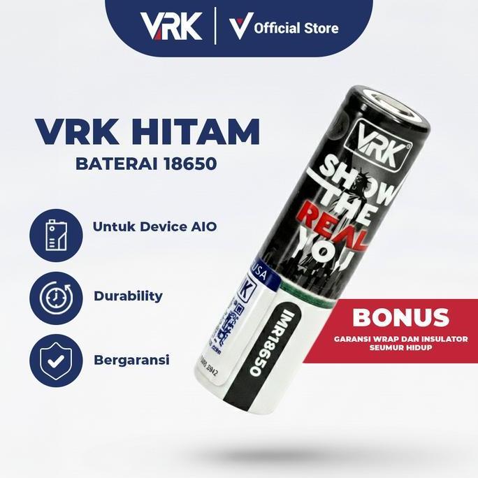 TERMURAH - Baterai VRK 3500mAh Battery 18650 VRK