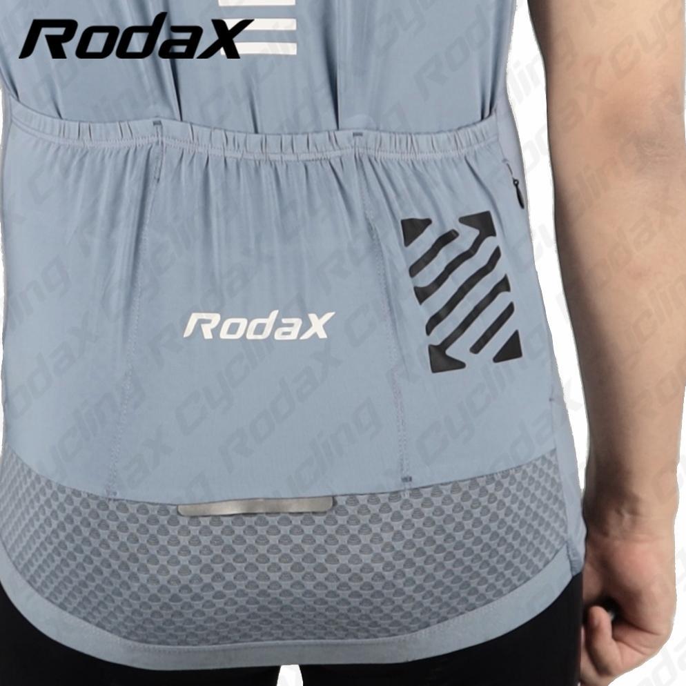 HOT RodaX Brevet Jersey 3+1 Safety Phone Pocket Premium Cycling Jersey Unisex Roadbike Original Jers