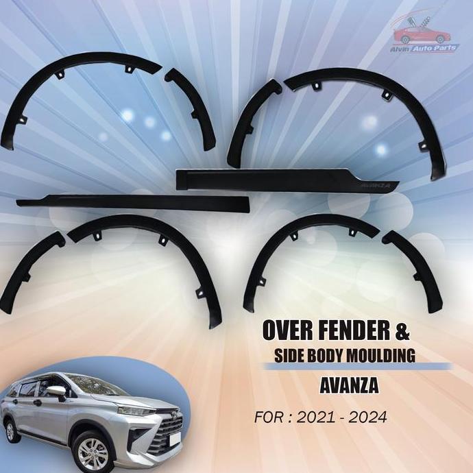 tokosafitriz- OVER FENDER AVANZA XENIA 2022 2023 / FENDER AVANZA XENIA 2022 2023 Diskon