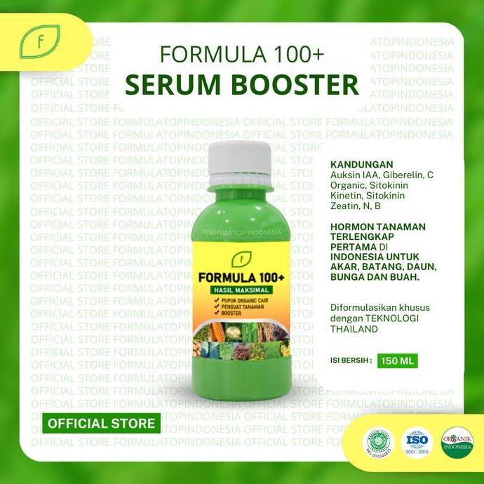 Pupuk Formula 100+ Serum Booster Penguat Tanaman Pupuk Organik Cair
