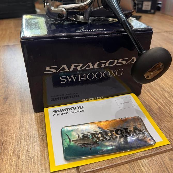 BEBAS ONGKIR - REEL SHIMANO SARAGOSA SW 14000 XG REEL SPINNING GARANSI RESMI