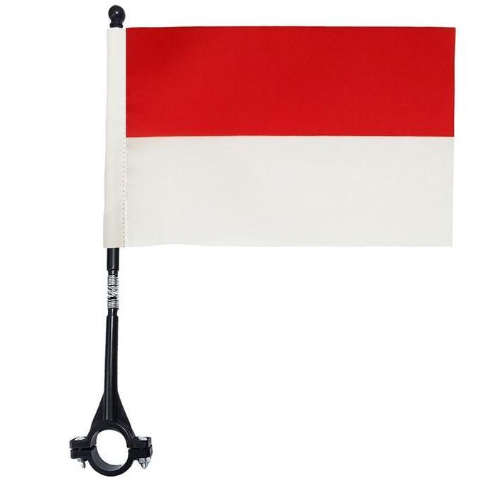 IDSTORE Tiang Bendera Sepeda Tiang Bendera Motor Stang