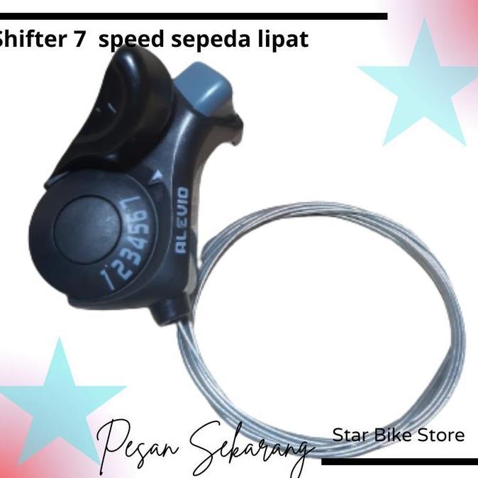 Shifter operan gigi sepeda Lipat 7 speed