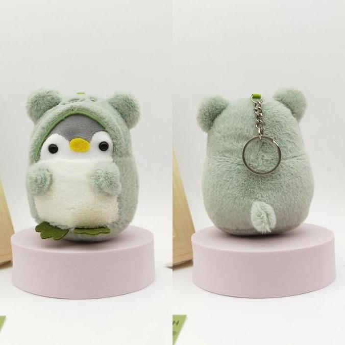 TOKKADO Pingu Keychain Gantungan Kunci Karakter Boneka Penguin Lucu