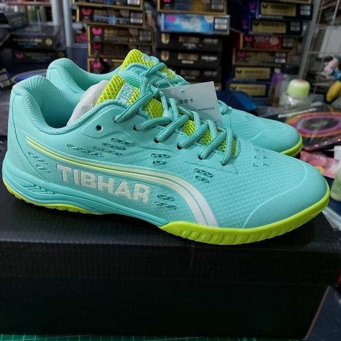 TERBARU - sepatu pingpong tibhar hijau