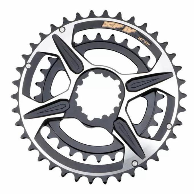 Snail GXP Doubel Chainring 38T 28T Chain ring Doubel GXP Direct Mount