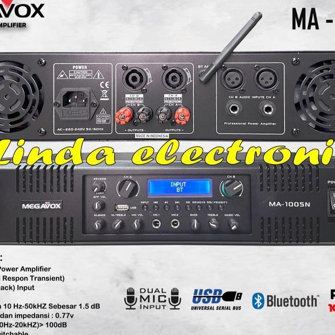 power amplifier megavox ma1005 n / ma 1005n / ma 1005n original Mixer