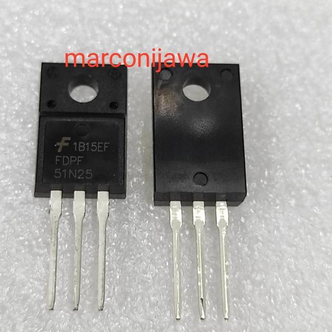 FDPF51N25 TRANSISTOR TO220 PLASTIK BL27