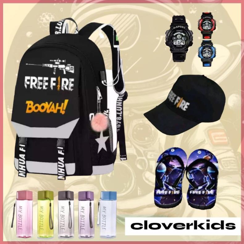 Promo Bulan Ini Tas Ransel Ff Anak Sekolah Sd Tk Karakter Free Fire