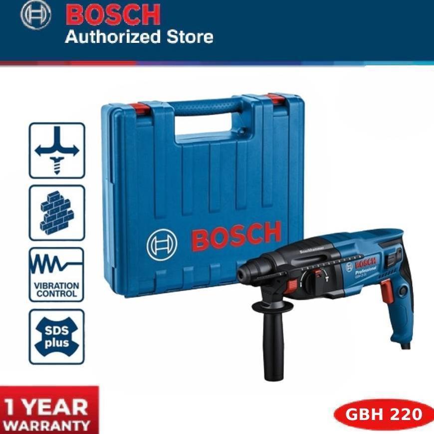 BOSCH Rotary Hammer Bosch GBH 220 Professional / Mesin Bor Bobok
