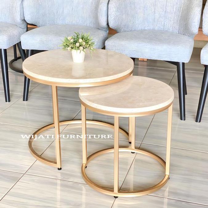 Terbaru Meja Tamu Marmer Coffe Table Marmer Asli