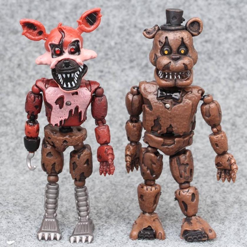 6Pcs Action Figure FNAF Mainan Anak Action Figure Five Nights At Freddy's FNAF