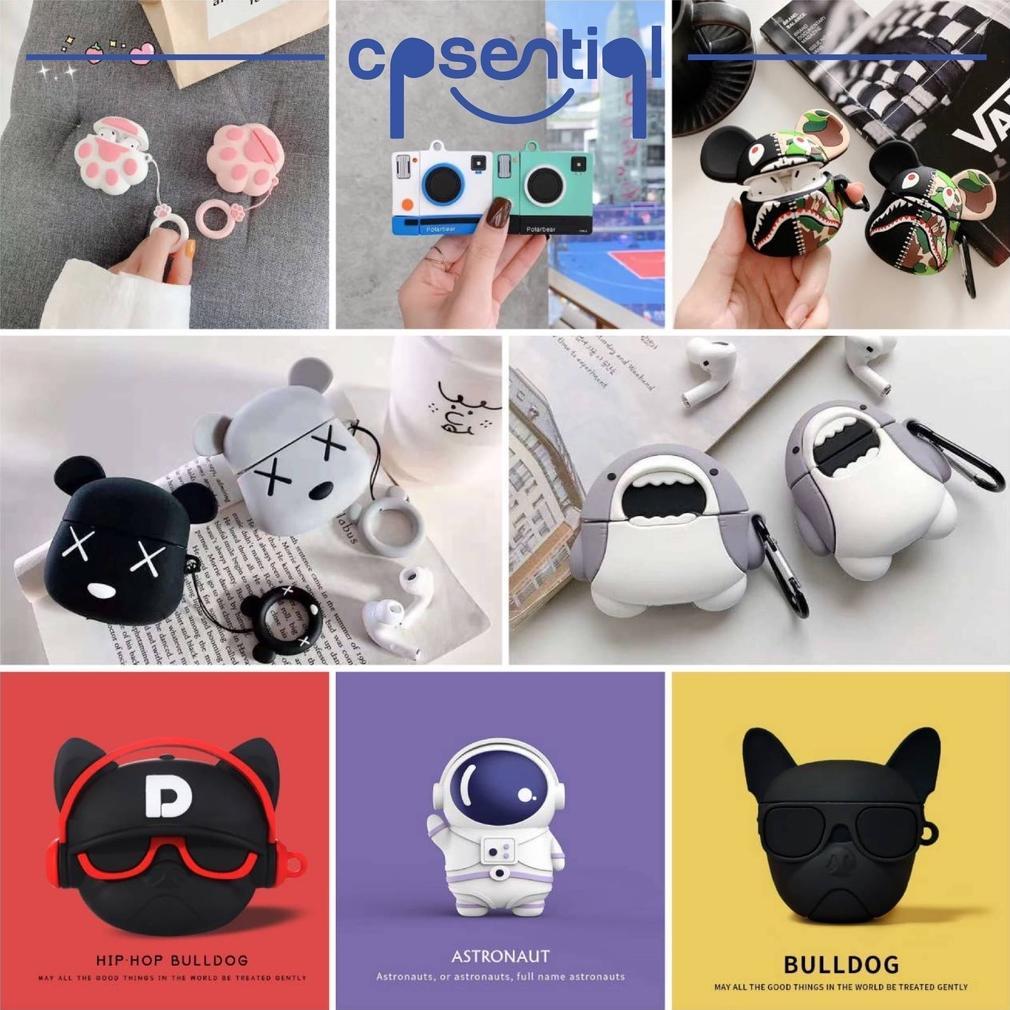 sale COD Case Airpods Gen 1/2 Gen 3 Pro 3D Inpods 12 i12 KARAKTER LUCU | Case Airpods Shark Kawz Bea