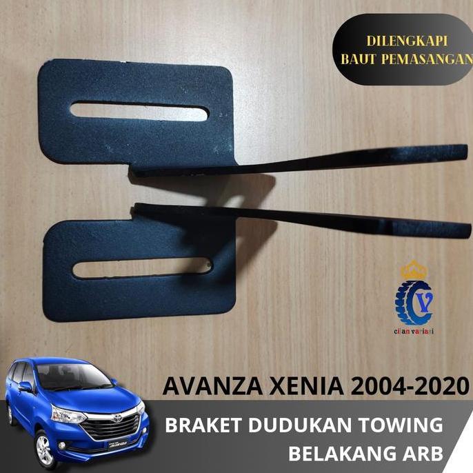BRAKET TOWING BELAKANG AVANZA XENIA 2005-2020 DUDUKAN TANDUK BELAKANG READY