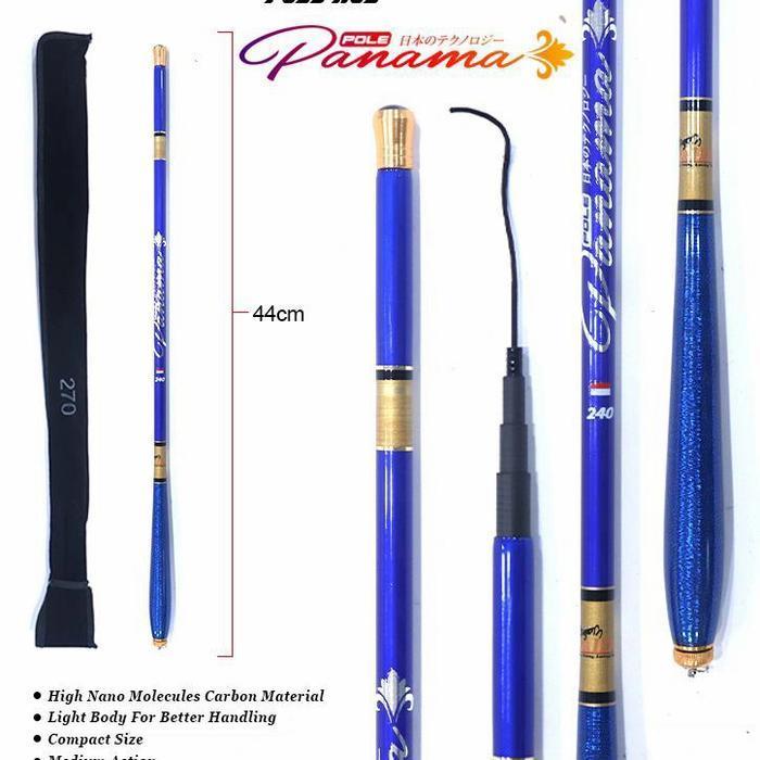 JORAN TEGEK RUAS PENDEK CARBKN DAIDO PANAMA/PELICAN CARBON RUAS 40 CM
