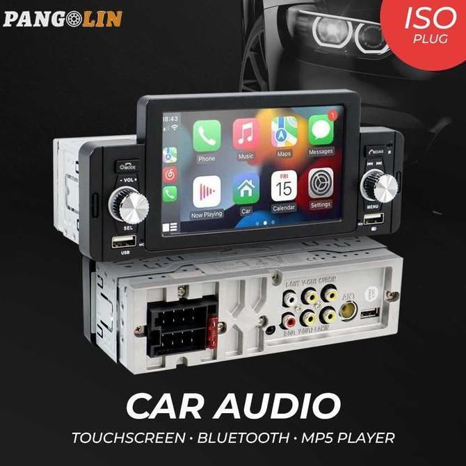 Head unit single din Car Audio Touchscreen Bluetooth 1 DIN Tape Mobil terlaris