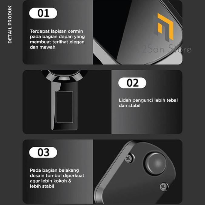 Colokan Safety Belt Mobil / Safety Seat Belt Buckle Premium