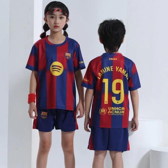 Kit- Baju Bola Anak - Jersi Bola Anak Usia 6 Thn - 14 Thn