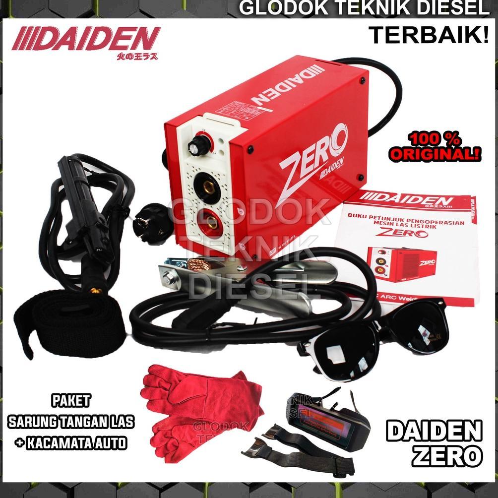 DAIDEN Welding Machine ZERO 120 A 450 - 900 Watt  TRAFO LAS MESIN LAS PORTABLE