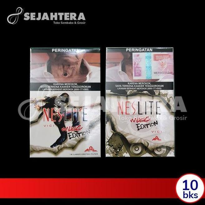 Promo Terbatas Neslite Merah/ Original 16/ 1 Slop/ Rokok Aman