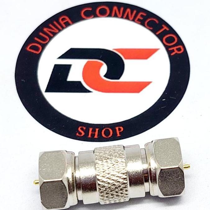 KONEKTOR F MALE TO F MALE GOLD PIN TAIWAN DC27