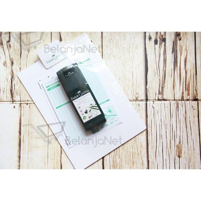 Paket Ujian Faber Castell | Acrylic Papan Ujian Clipboard Paket Mantap