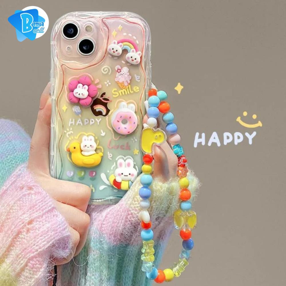NEW PRODUCT SS868 Softcase silikon 3D caracter Happy rich smile colourfull For IPHONE 6+ 7 7+ 8+ X X