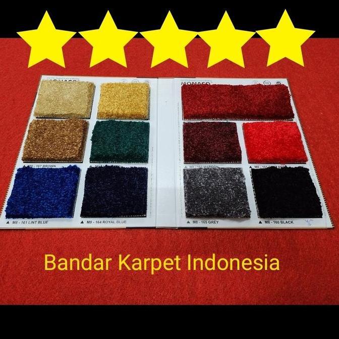 Karpet Monaco karpet polos roll karpet rumah roll karpet kantor roll