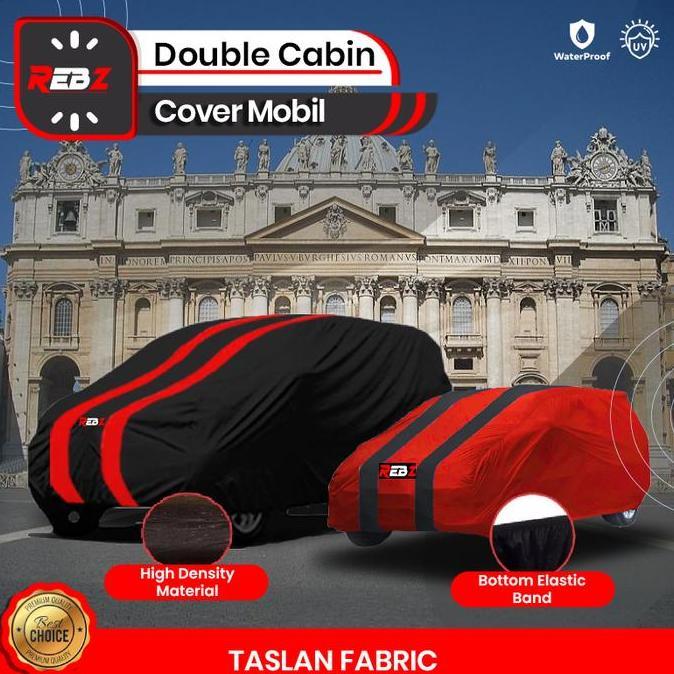 Grosir Premium Cover Sarung Mobil Double Cabin Toyota Hilux Mitsubishi Triton Ford Ranger Chevrolet 