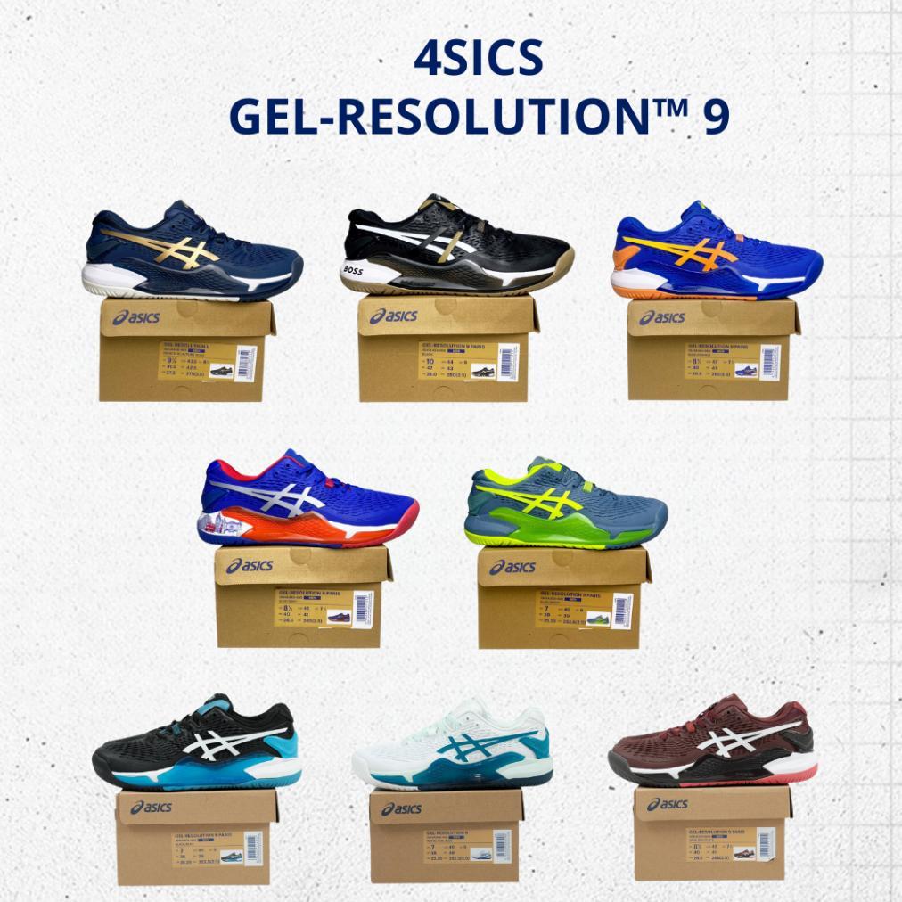 BIG PROMO Sepatu Padel Tenis Pria Wanita 4sics Gel Resolution 9 - Tennis Lapangan