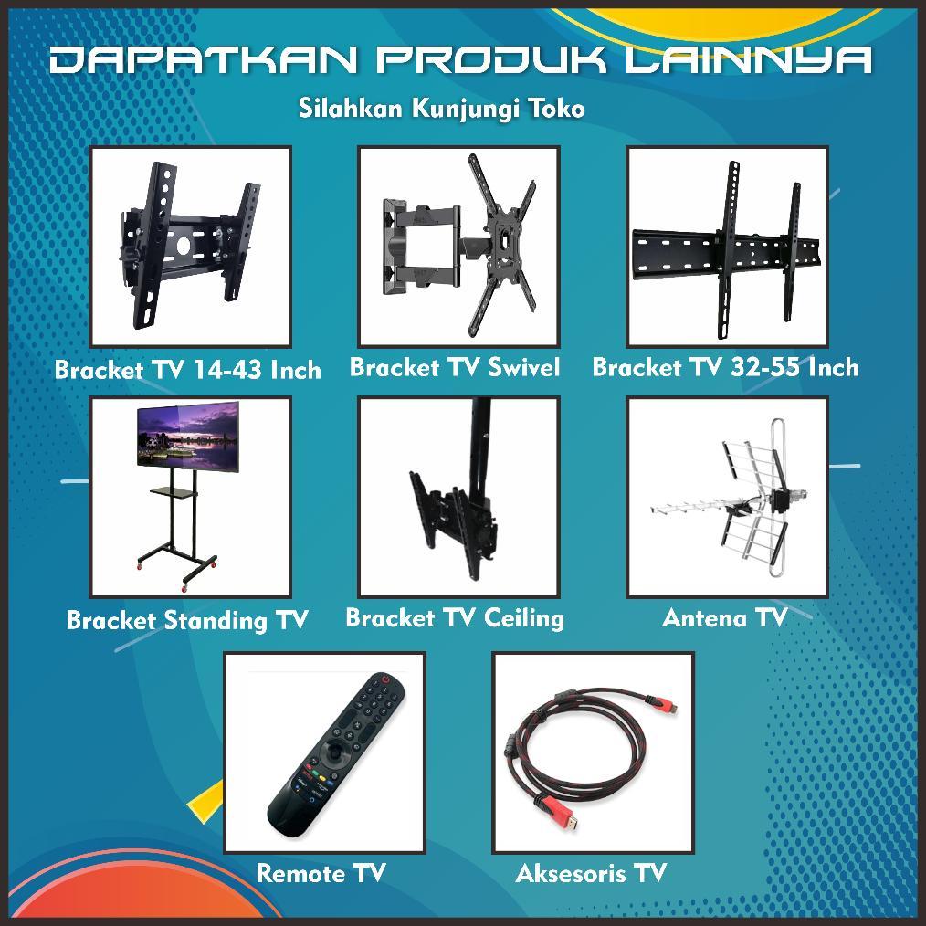 new bracket tv led lcd 14 sampai 43 inch universal 43 42 40 32 29 24 21 17 14 inch dijamin cocok 2 a
