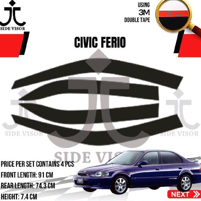 Sale Talang Air Civic Ferio Model Rata