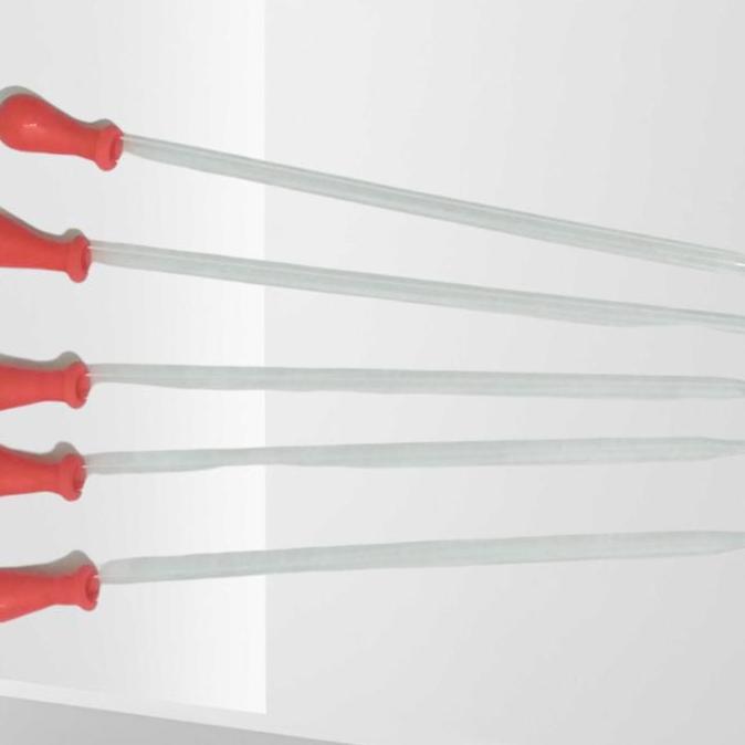 Med- Pipet Tetes Kaca 20Cm Isi 100