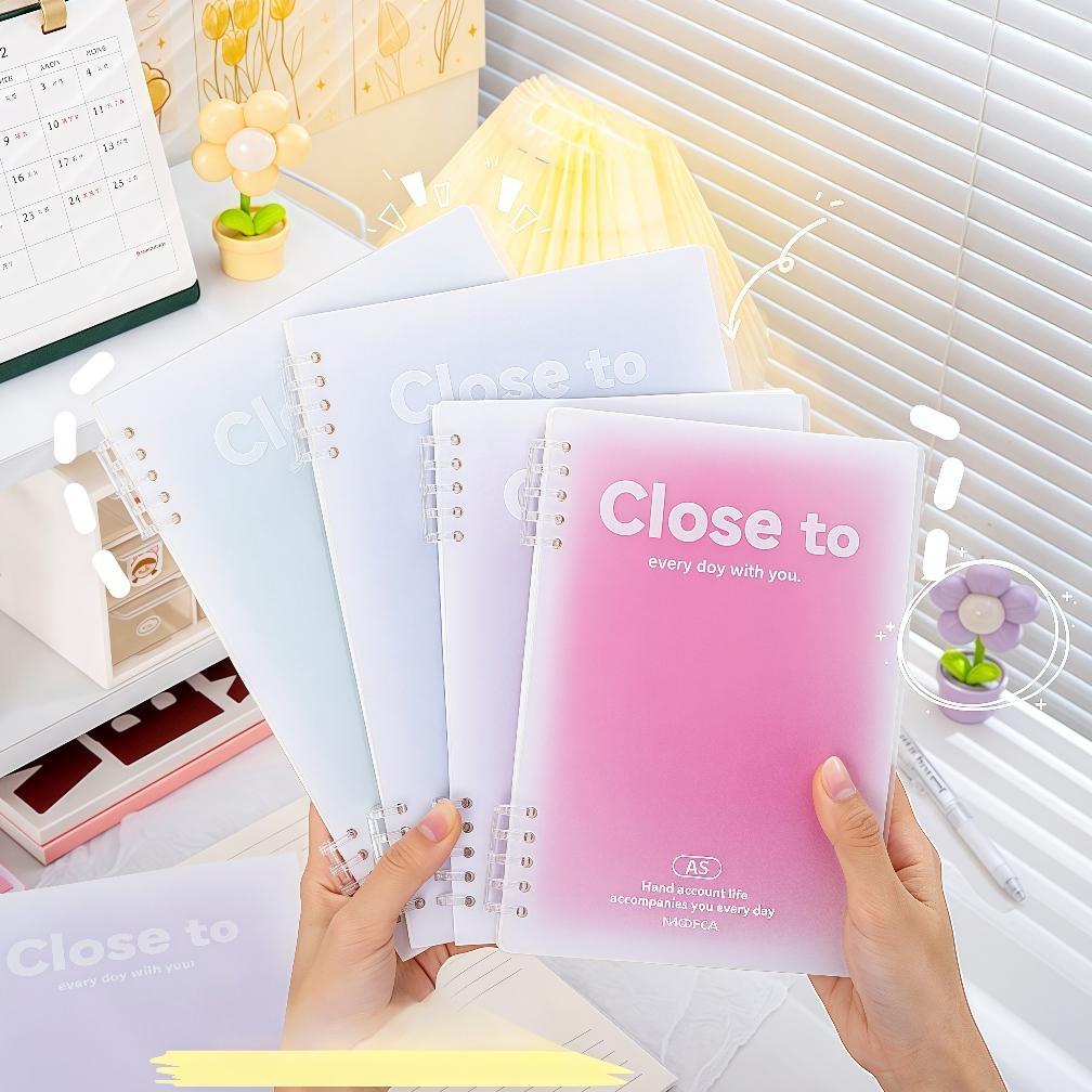 Binder Notebook B5 A5 Buku Tulis Sekolah Lucu Buku Notebook Aesthetic Korea Besar Binder Kuliah Samp
