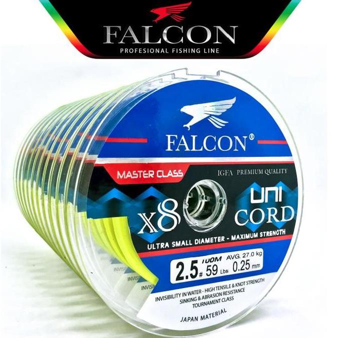 Senar PE X8 Falcon Uni Cord 100M Connecting