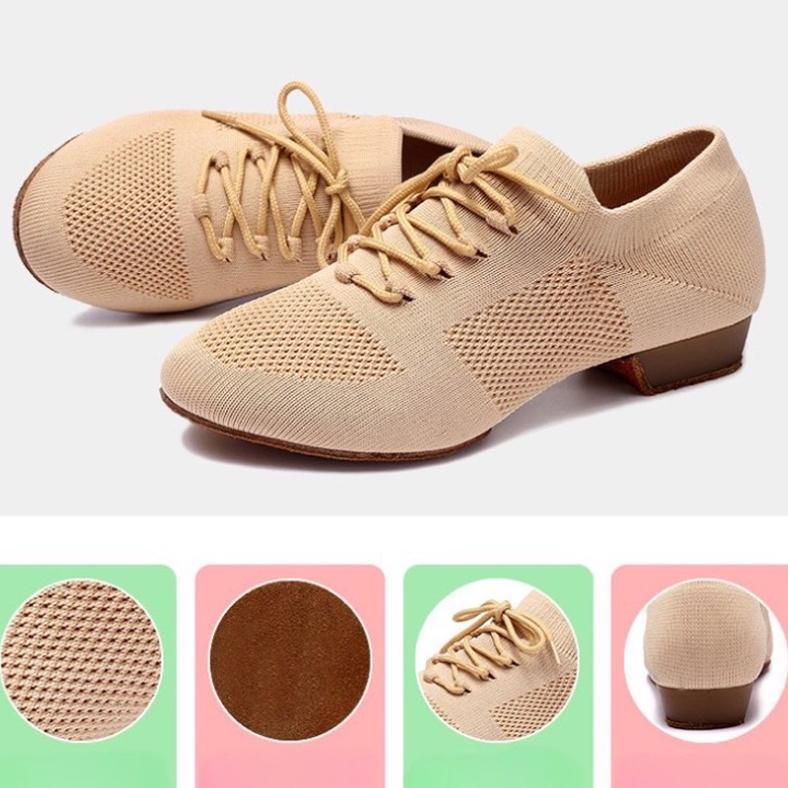 NEW COD Sepatu Dansa / Line Dance Latin dance low heel shoes