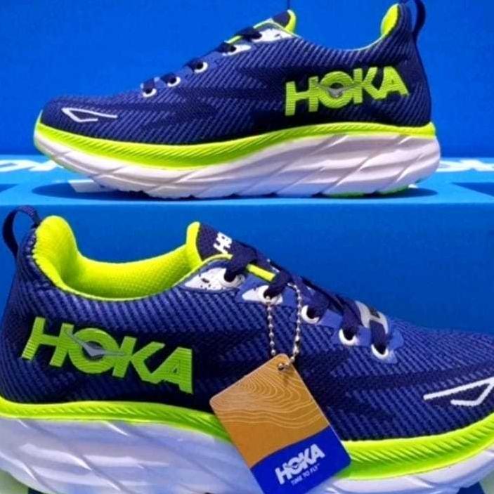 Sepatu Hoka Carbon X2 Runing Shoes Hoka Lari Olahraga Sneakers Pria Wanita