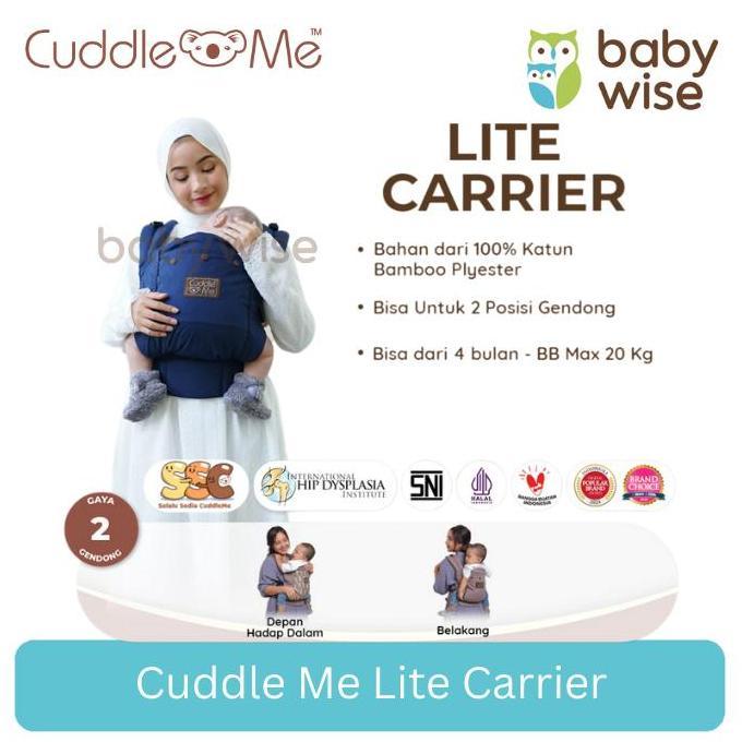 Cuddle Me Lite Carrier - Gendongan Bayi Gendongan M Shape
