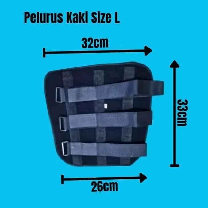 Med- Back Slab Kaki / Penahan Patah Tulang Kaki Betis / Terapi Kaki
