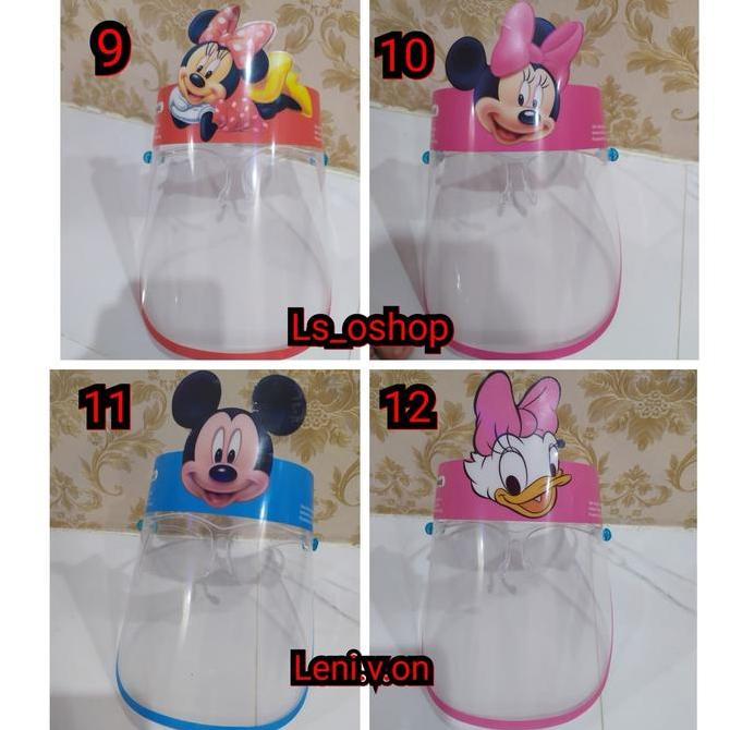 Promo Kaca Mata Faceshield Anak Karakter - Import Cod